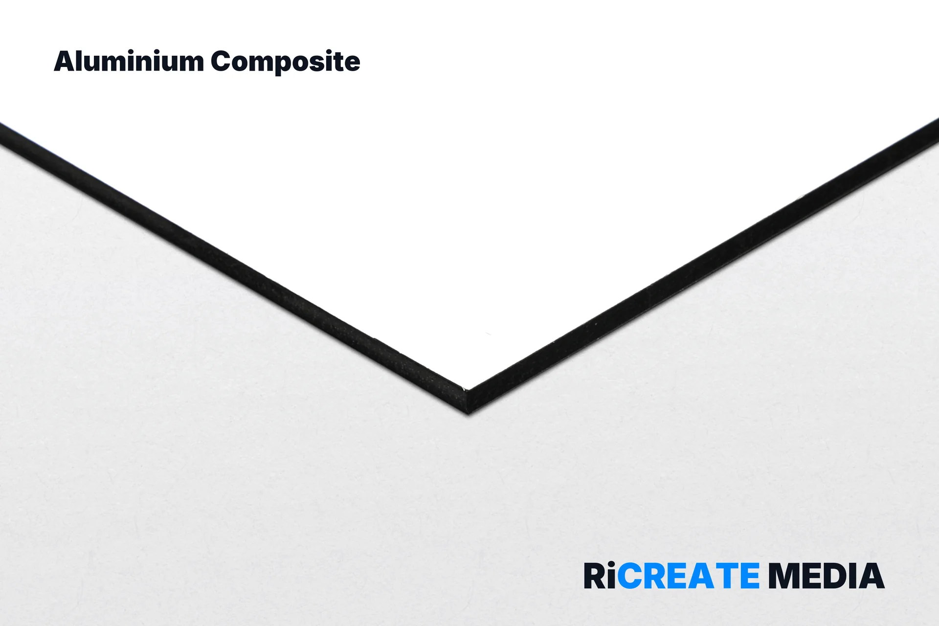 Aluminium Composite Signage — printed example