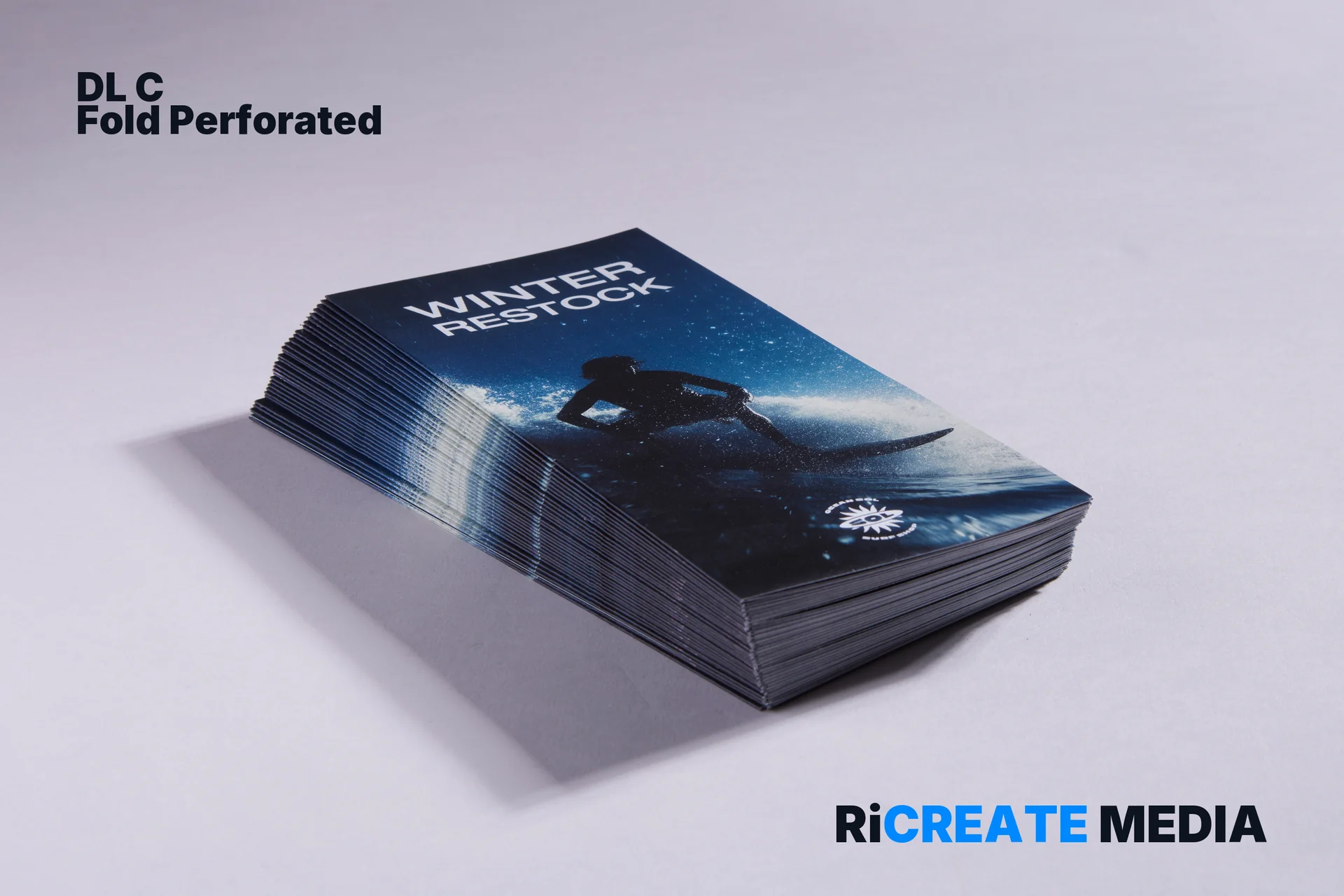 Folded Leaflets — printed example