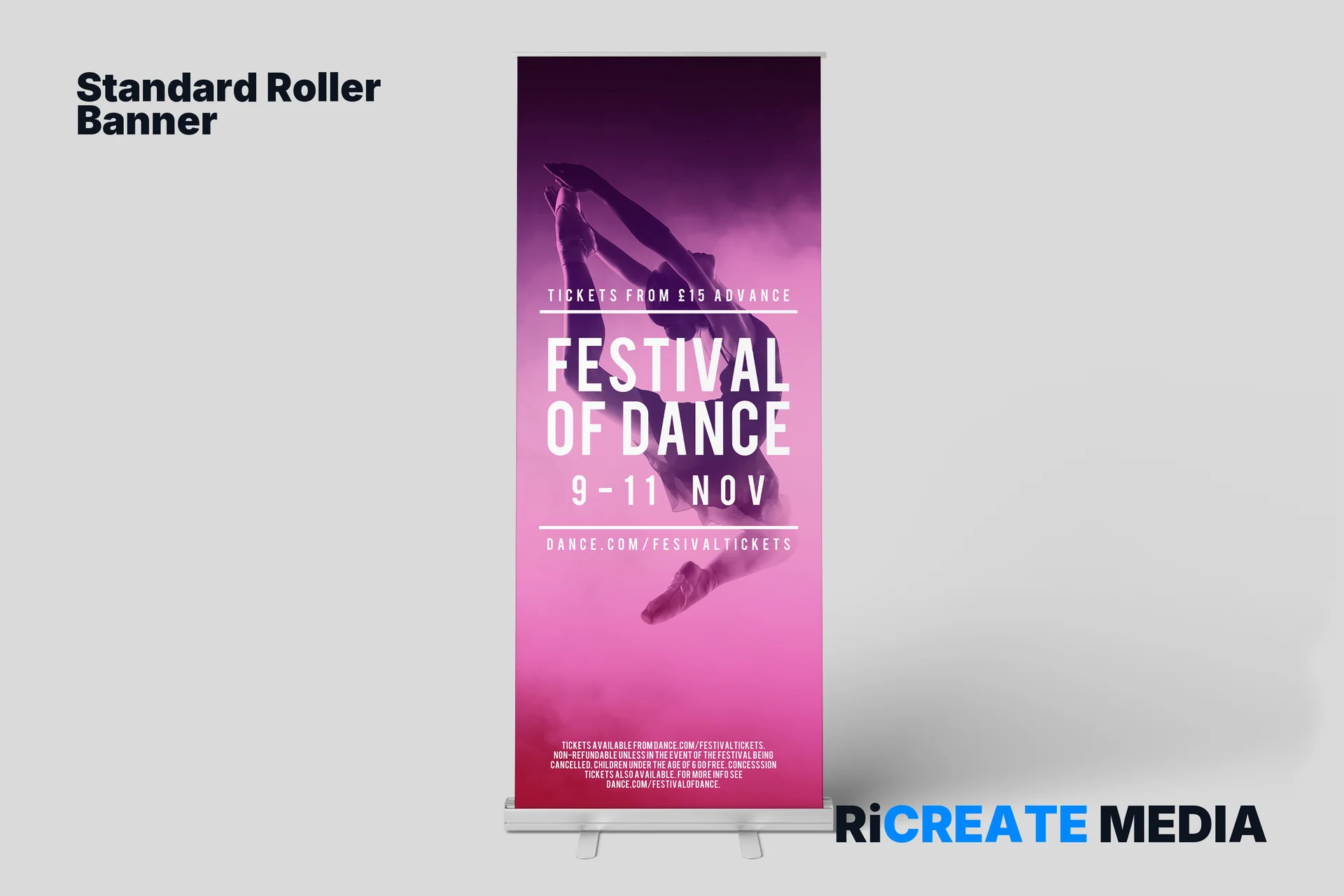 Roller Banners — printed example